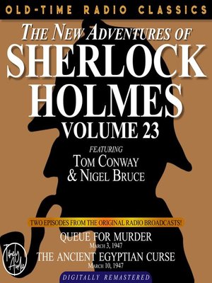 cover image of The New Adventures of Sherlock Holmes, Volume 23, Episode 1